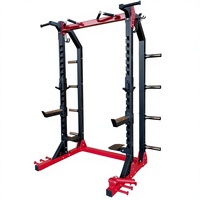 Rack à haltères en acier pour salle de sport commerciale, cage de musculation, équipement de fitness