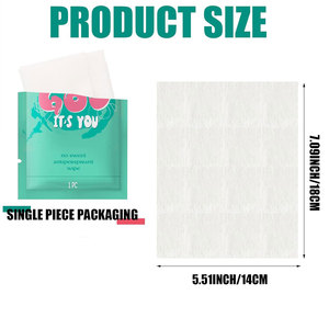 Lingettes <span class=keywords><strong>pour</strong></span> le corps emballées individuellement Lingettes antisudorifiques biodégradables Lingettes <span class=keywords><strong>pour</strong></span> le corps <span class=keywords><strong>pour</strong></span> le visage et les mains naturelles lavables <span class=keywords><strong>pour</strong></span> adultes - Product Image 3