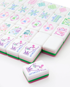 10 Oh My Mahjong, Juego de Mahjong Americano Personalizado de 4 Capas, Modelo 190, Fichas de Acrílico con Forma de Elefante, 160 Cartas, Juego de Lujo Elegante para Adultos - Product Image 2