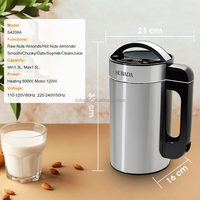 Machine à lait d'avoine 2026 pour produits de santé, vente chaude, 1,5 L, en acier inoxydable, pour lait de soja, soupes et jus