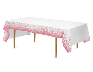 Dùng một lần vàng dot hình chữ nhật khăn trải bàn máy làm - Product Image 4