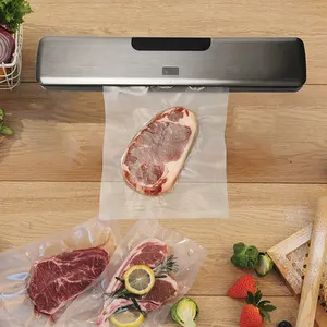 Automatische und leichte tragbare Lebensmittel versiegelung maschine für Food Saver und Sous Vide Cooking mit 10 kostenlosen Beuteln