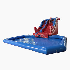 <span class=keywords><strong>Piscine</strong></span> gonflable de toboggan de parc aquatique de Spider Man de haute qualité pour des enfants capacité de 30 personnes installation facile <span class=keywords><strong>piscine</strong></span> portative été - Product Image 6