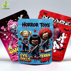 <strong>Custom</strong> Printed Resealable Cali Packs Exotic Smell Proof Stand up Pouch 8th 3.5g 35 7g 1oz 1lb 4x5 3.5 Mylar Bags With My logo - Product Image 4