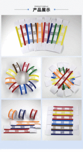 Bandes de papier adhésif personnalisées activées par l'eau pour emballages bancaires, bandes de protection pour billets de banque avec adhésif en caoutchouc - Product Image 5