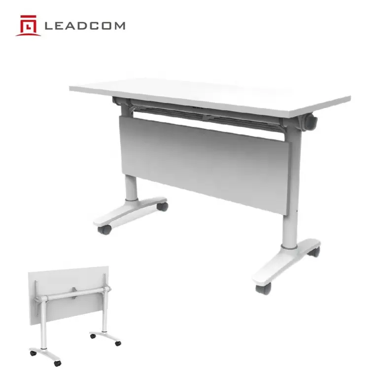 LEADCOM Colin LS-701 Table Frame Office Furniture folding Training Meeting Room table large small folding flip top table desk
