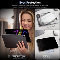 Film de protection souple en PET personnalisé anti-espion à double sens pour iPad Air 11/13 pouces M4 2026 – Vente chaude directe usine