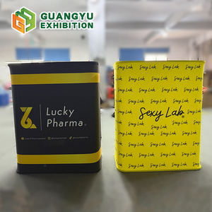 ออกแบบเคาน์เตอร์แสดงสินค้าแบบพับได้ เคาน์เตอร์<span class=keywords><strong>โปร</strong></span>โมชั่นสั่งทำพิเศษ ผู้ผลิตเคาน์เตอร์งานแสดงสินค้า โต๊ะพับพร้อมไฟส่องหลังสำหรับงานแสดงสินค้า - Product Image 2