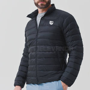 Chaqueta de invierno con capucha para hombre personalizada al por mayor, abrigo cálido, chaqueta acolchada de talla grande a la moda de alta calidad - Product Image 3
