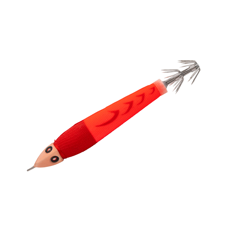 JINGYANG High Quality ABS EGI Jig Fishing Lure Good for Saltwater Squid Shrimp Cuttlefish Printed Condition