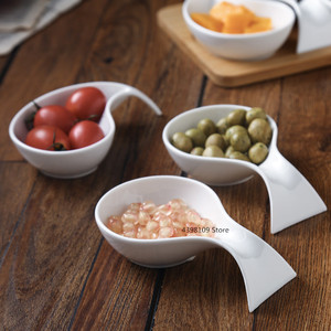 لوحة سيراميك أطباق فاكهه طبق للسلطة علبة خشبية اليابانية أدوات المائدة المطبخ الطبخ أدوات المنزل الخبز - Product Image 2