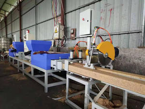 Compressore trucioli di legno cavallo biancheria da letto rami di legno di segatura blocchi per palette gambe che fanno la macchina - Product Image 3