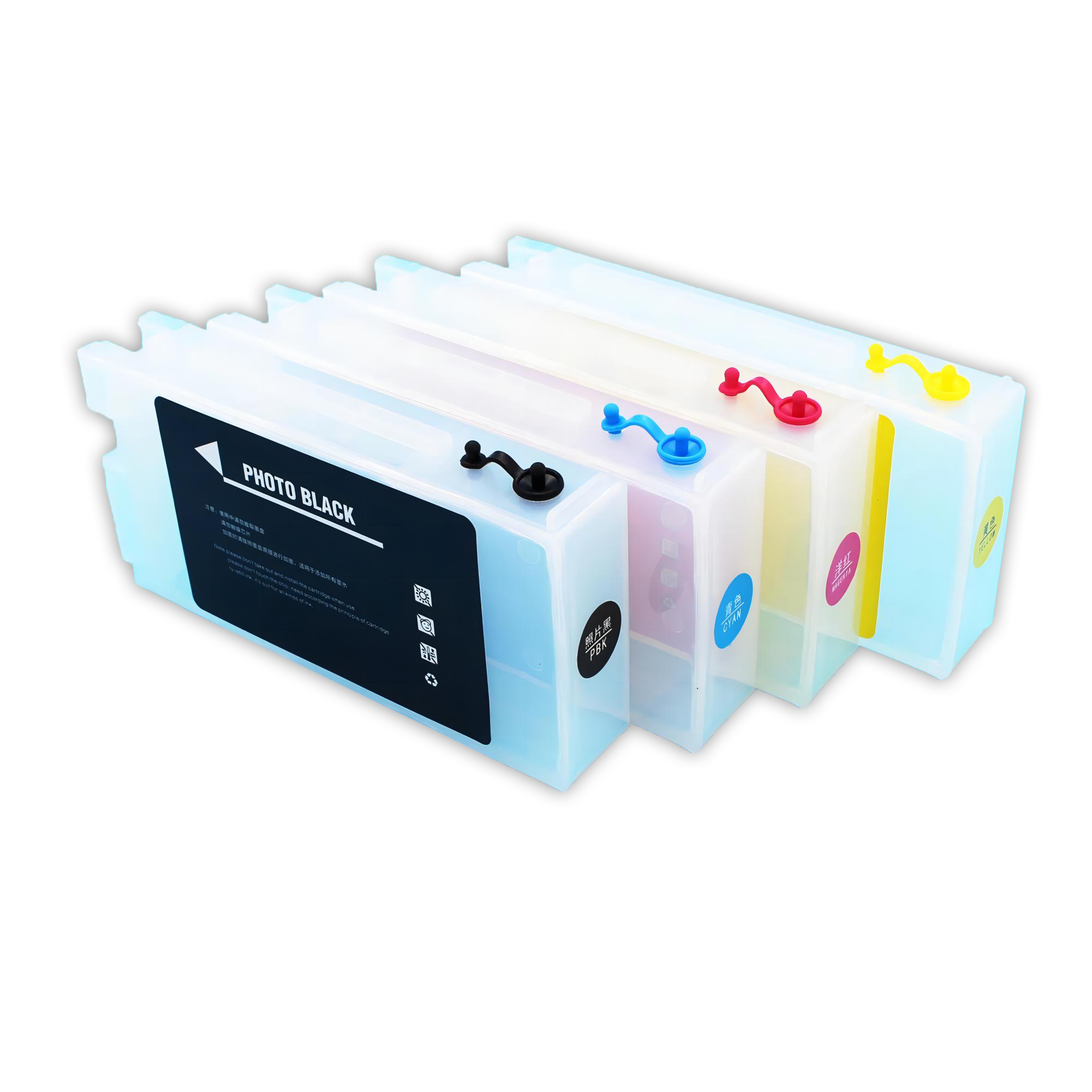 4 вида цветов 350 мл T41F5 T41F2 T41F3 T41F4 пустой картридж без чипа для Epson SureColor T3400 T5400 T5405 T5480 T3480