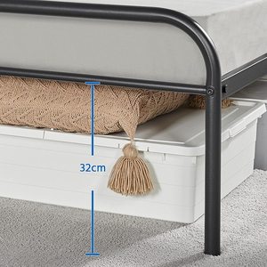 Cadre <span class=keywords><strong>de</strong></span> lit en métal moderne pour adultes, vente en gros, design <span class=keywords><strong>gain</strong></span> <span class=keywords><strong>de</strong></span> <span class=keywords><strong>place</strong></span>, dortoir, école, <span class=keywords><strong>chambre</strong></span> ou appartement - Product Image 5