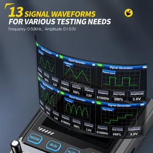 FNIRSI <strong>DSO</strong> <strong>TC4</strong> 3 in 1 Digital Oscilloscope Transistor Tester DDS Signal Generator Portable Handheld Electronic Repair Tool - Product Image 3