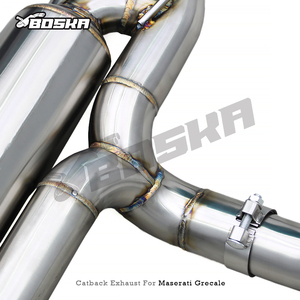 Catback Exhaust System for Maserati Grecale 2.0T 2023-2026 Racing Stainless Steel Exhaust Pipe Muffler with Valve - Product Image 3