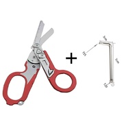 Ciseaux multifonctionnels portables pour le camping en plein air, ciseaux tactiques médicaux, outils de survie pour la randonnée