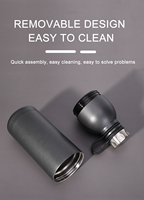 Bouteille d'eau en acier inoxydable à isolation sous vide Thermos personnalisé Thermos et thermos à vide Logo personnalisé