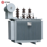 Transformateur immergé dans l'huile à conception personnalisée, transformateur abaisseur de tension, alimentation compacte avec transformateur 10kV 630kVA, norme IEC