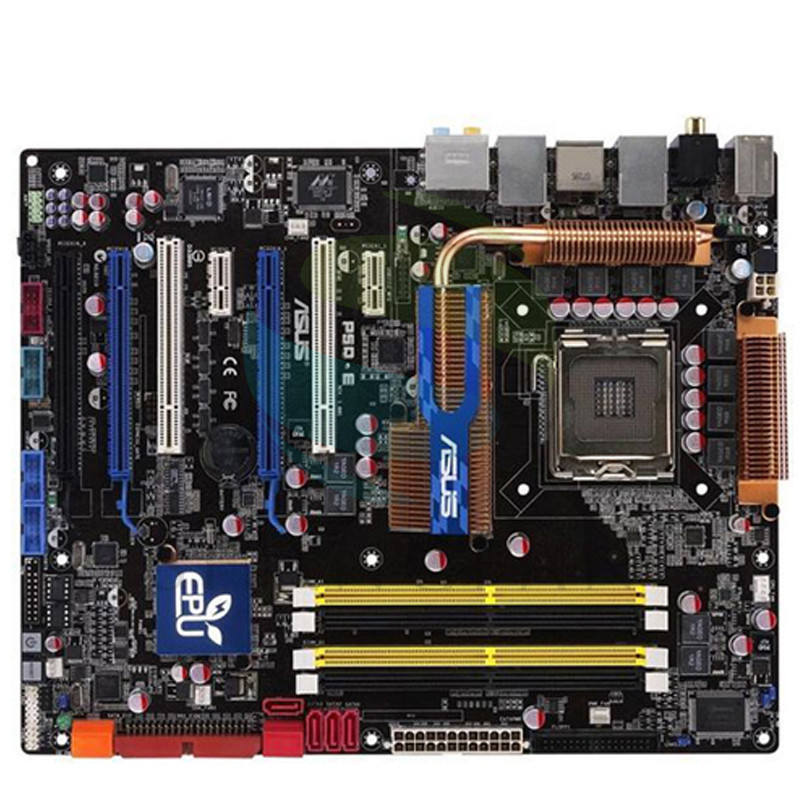 P5Q-E Desktop Motherboard LGA 775 for Core Duo Quad