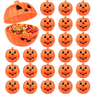 24 piezas <span class=keywords><strong>calabaza</strong></span> Halloween tratar dulces contenedores niños regalos Halloween fiesta Scavenger Hunt juegos regalo caja ciega - Product Image 2