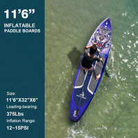 Skatinger 2025 Nouvelle Planche de SUP Gonflable Drop Stitch pour Stand Up Paddle, Surf et Activités Aquatiques