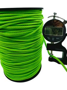 Cuerda de Amarre de Alta Resistencia para Navegación Marítima, Cuerda Trenzada de Dyneema de 4 mm UHMWPE HMPE para Envío y Embalaje - Product Image 5