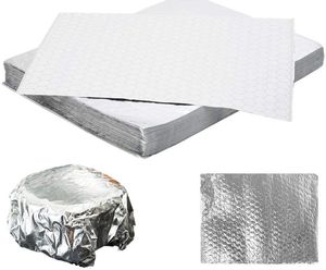 Burger Press Hợp Kim Nhôm Lá Bọc Giấy Bao Bì Thực Phẩm Cấp Nhà Sản Xuất Lò Vi Sóng Giấy Hamburger - Product Image 3