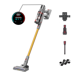 <span class=keywords><strong>Aspirateur</strong></span> numérique mince <span class=keywords><strong>sans</strong></span> <span class=keywords><strong>fil</strong></span> 6-en-1 450W Aspirateurs à succion avec batterie 2500 mAh - Product Image 1