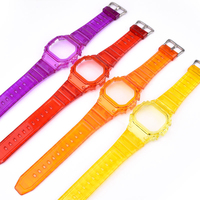 Bracelets de montre en silicone en promotion pour Casio GMWB5000 – Bracelet de remplacement sport souple et coloré