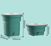 Lave-linge semi-automatique à chargement par le haut YSD, mini pliable, capacité 24L, commande mécanique, boîtier en plastique, utilisation en camping-car