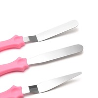 6 Spatules à Gâteau, Spatules à Crème et à Glaçage, Outils de Pâtisserie, Grattoir à Décoration de Gâteau, Accessoires de Cuisine