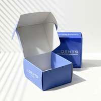 Boîte d'expédition plate en carton ondulé durable, personnalisable avec logo, vente en gros, pour vêtements et chaussures
