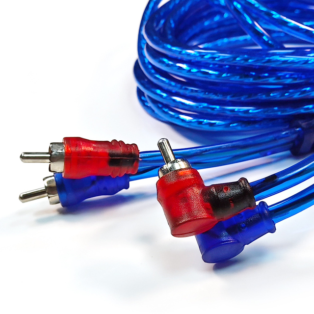 OEM High-Performance Premium Audio Stereo RCA Cable 2RCA 2RCA Interconnect Double Male RCA Wire for Computer Speaker