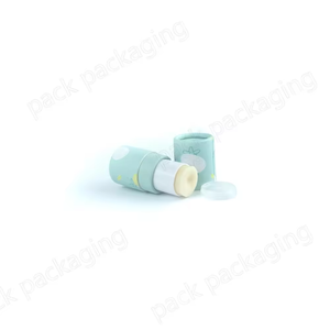 ขวดน้ำหอมแบบแข็งแบบบิดขึ้นเองได้ภาชนะบรรจุแบบติดกาวขนาดเล็กหลอดกระดาษวัสดุรีไซเคิลเคลือบลายนูนด้าน - Product Image 2