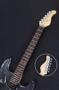 <span class=keywords><strong>Guitare</strong></span> électrique en verre acrylique transparent, <span class=keywords><strong>guitare</strong></span> de haute qualité - Product Image 3