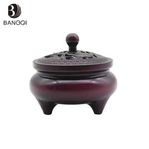 Portable En Métal Cuivre Bâton <span class=keywords><strong>Bakhoor</strong></span> Xiang Lu Yoga Brûleur D'<span class=keywords><strong>encens</strong></span> Avec Boîte - Product Image 4