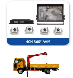 Sistema de Visión Envolvente 3D 360 con IA para Camiones y Autobuses, Monitor Táctil Todo en Uno con IA AVM 1080P, Kit de 4 Cámaras - Product Image 1