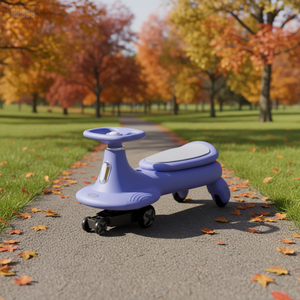 Coche de Alta Calidad para Niños - Coche de Empuje, Juguete para Montar con Ruedas LED Intermitentes Sin Baterías, Utiliza Movimiento de Giro, Torcedura y Balanceo para Dirigir - Product Image 2