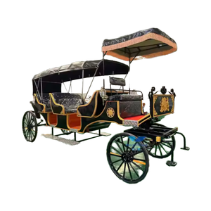 Nuevo carruaje eléctrico tirado por caballos con 4 ruedas para transporte Especial de Turismo - Product Image 1
