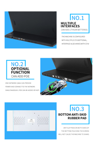 Nueva Pantalla Táctil Inteligente para el Hogar con 10 Puntos de Contacto, Alimentación por PoE, Tablet para Conferencias con Cuatro Luces Laterales, Pantalla para Sala de Reuniones, Android 8.1 - Product Image 6