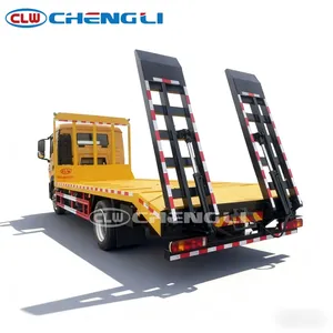 <b>Flatbed</b> Tow <b>Truck</b> Flat Bed Towing 6 Ton HOWO 4X2 <b>Flatbed</b> Tow <b>Truck</b> for Heavy Loads - Product Image 1