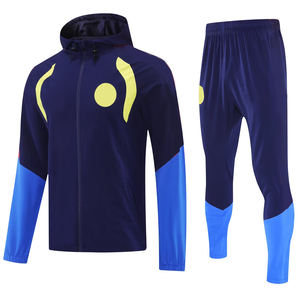 Maillots d'entraînement de l'équipe de football de la Colombie 26-27, vestes coupe-vent pour l'équipe de football, hauts de football de type costume - Product Image 1