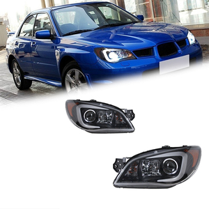 ไฟหน้ารถยนต์ FT สำหรับ Lmpreza WRX ปี 2005-2012 ไฟหน้าโปรเจคเตอร์ LED พร้อมไฟวิ่งกลางวัน อุปกรณ์ตกแต่งรถยนต์ - Product Image 1
