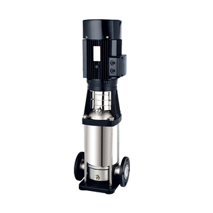 ปั๊มน้ำหอยโข่งแบบหลายใบพัด แนวตั้ง สแตนเลส รุ่น HR-32-2-  ยกน้ำได้สูง  แบบพกพา ขับเคลื่อนด้วยมอเตอร์  ไหลแรง - Product Image 1