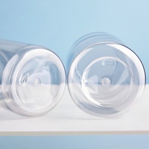 600ml Pet vòng tùy chỉnh nhựa BPA-free sữa dùng một lần chai bán buôn 500ml rõ ràng nhựa tươi chai nước trái cây với mũ - Product Image 5