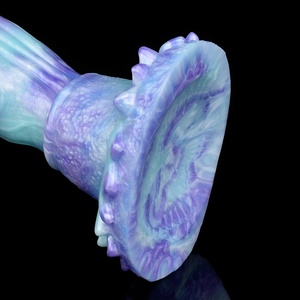 YOCY Monster Animal Penis S/L/M Ice Dragon Dildo Strap-on con ventosa, plug anal, masajeador vaginal para adultos, juguete sexual - Product Image 4