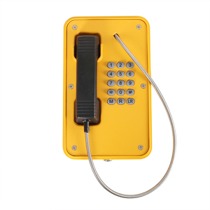 Teléfono Industrial SIP POE VoIP JR103-FK-HB de Alta Confiabilidad con Auricular con Cable, Resistente a la Intemperie IP67, Comunicación Completa - Product Image 3