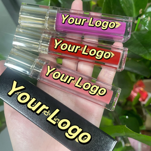 Private Label Vegan Cruelty Free rosso nudo a lunga durata <span class=keywords><strong>rossetto</strong></span> liquido opaco tappetino impermeabile con <span class=keywords><strong>rossetto</strong></span> liquido opaco - Product Image 1