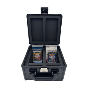 กล่องเก็บการ์ดพร้อมกุญแจ <span class=keywords><strong>TSA</strong></span> แบบกำหนดเอง กล่องโชว์การ์ด PSA กล่องจัดระเบียบการ์ดสะสมสำหรับนักสะสมการ์ดกีฬา - Product Image 5